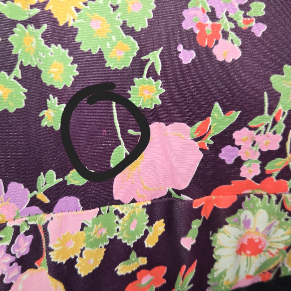 Vintage Psychedelic Maxi Dress - Picture 4 of 11